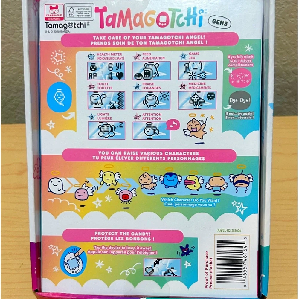 Bandai Tamagotchi Gen 3 Virtual Pet - Angel Tiara